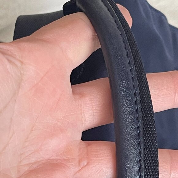 Tory Burch Tilda Medium Navy Blue Nylon Backpack - Picture 15 of 16